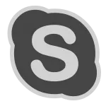 Skype SVG Icon